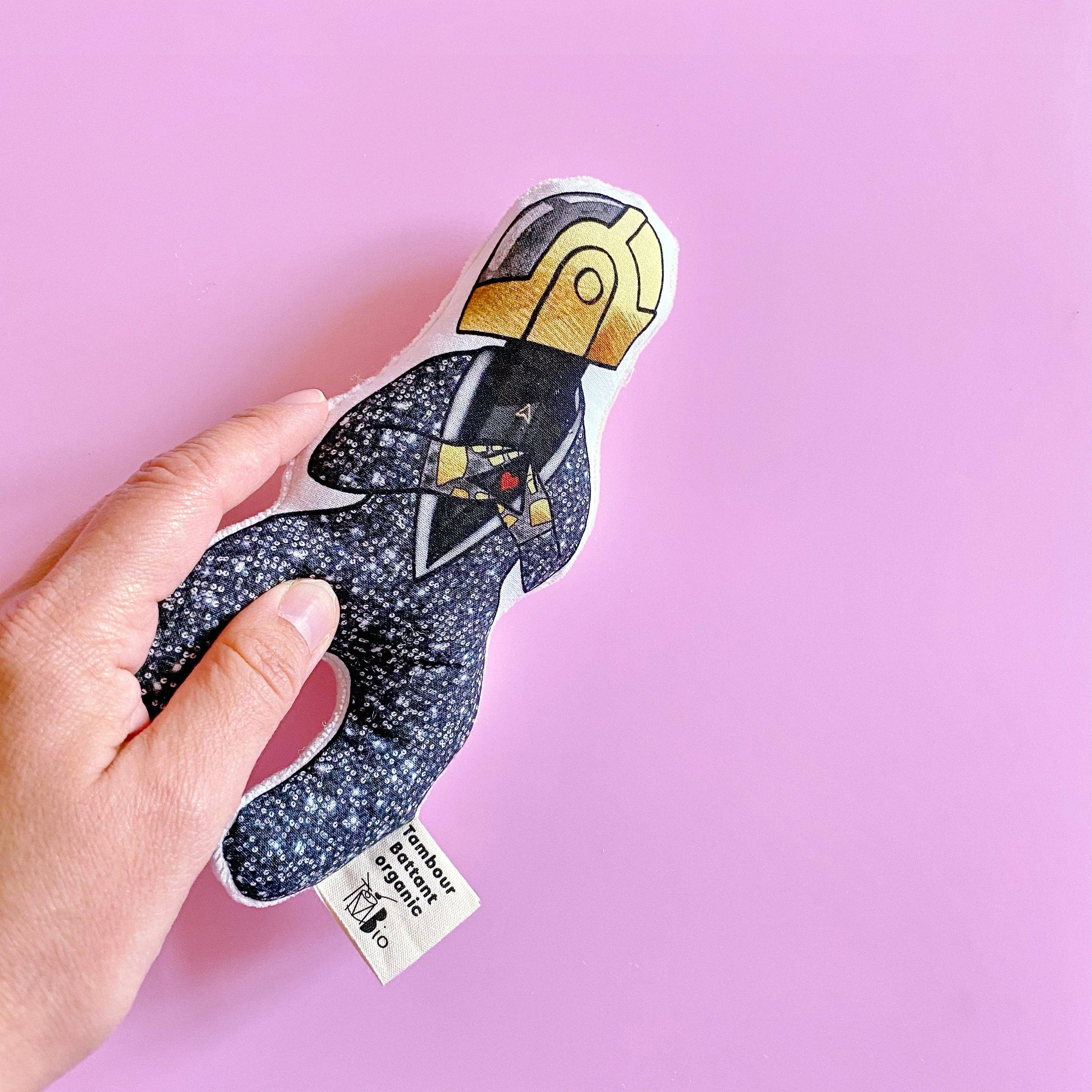 Tambour Battant – Großhandel Handrassel – Baby – Weiches Baby-Rassel Punk #11