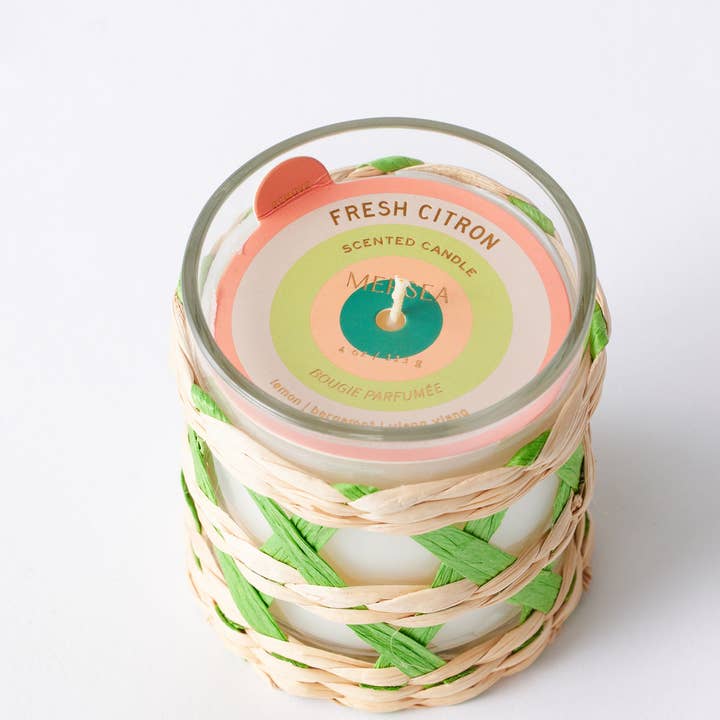 MERSEA - Wholesale Jar/Filled Candle - Fresh Citron Seagrass Candle1