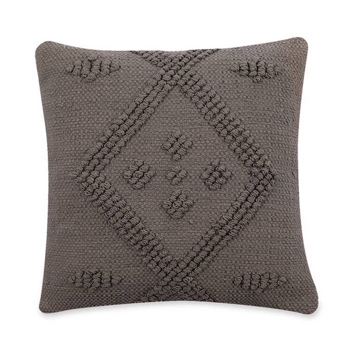 Marengo Cotton cushion cover with M/Reed textures for wholesale on Faire0