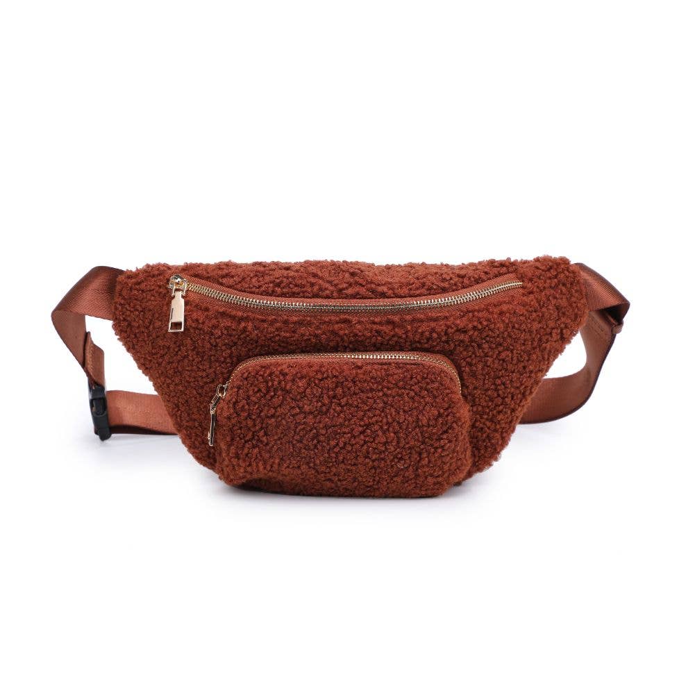 Moda Luxe - Wholesale Belt Bag - Women's - Orson Sherpa Shearling Belt Bag2