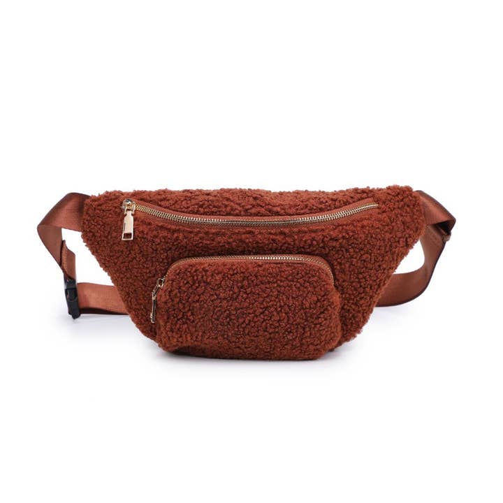 Moda Luxe - Wholesale Belt Bag - Women's - Orson Sherpa Shearling Belt Bag2