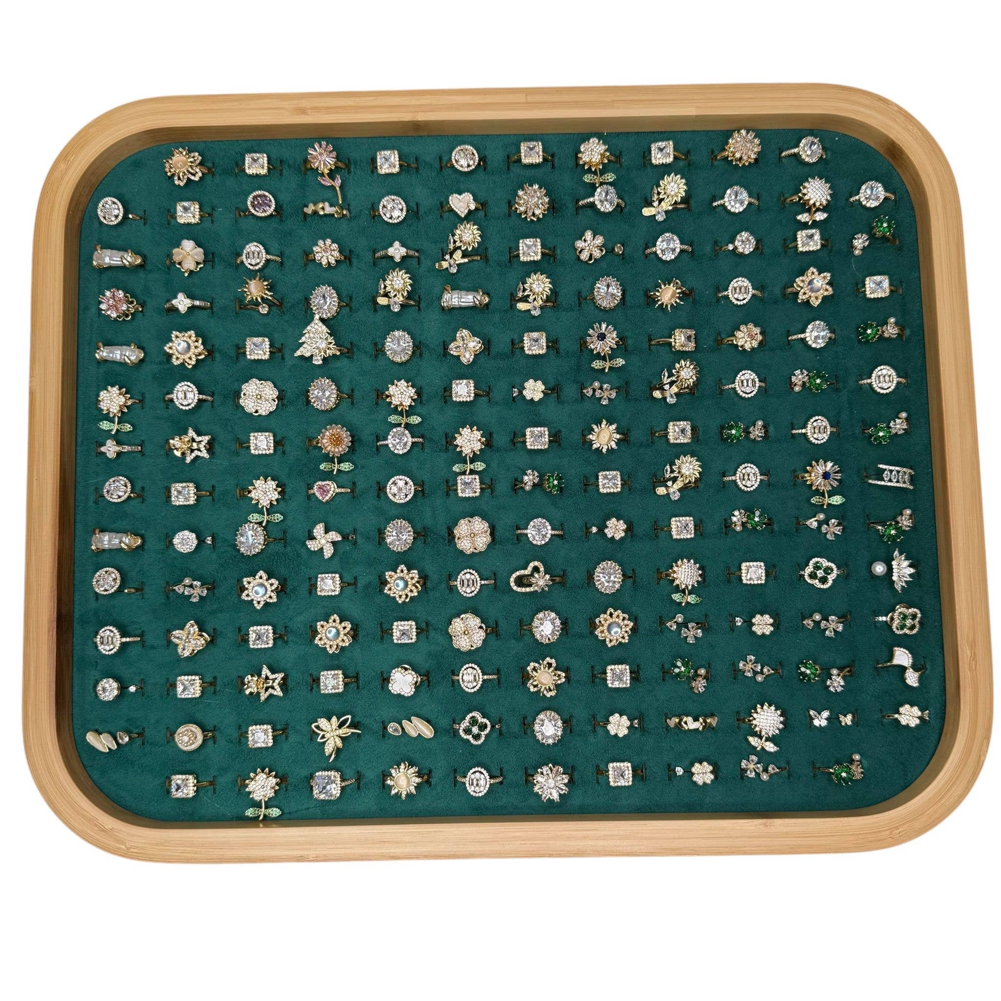 Loli - Vente Supports et présentoirs à bijoux - Ensemble de 164 pièces. Présentoirs de bagues réglables - 10 options de set3