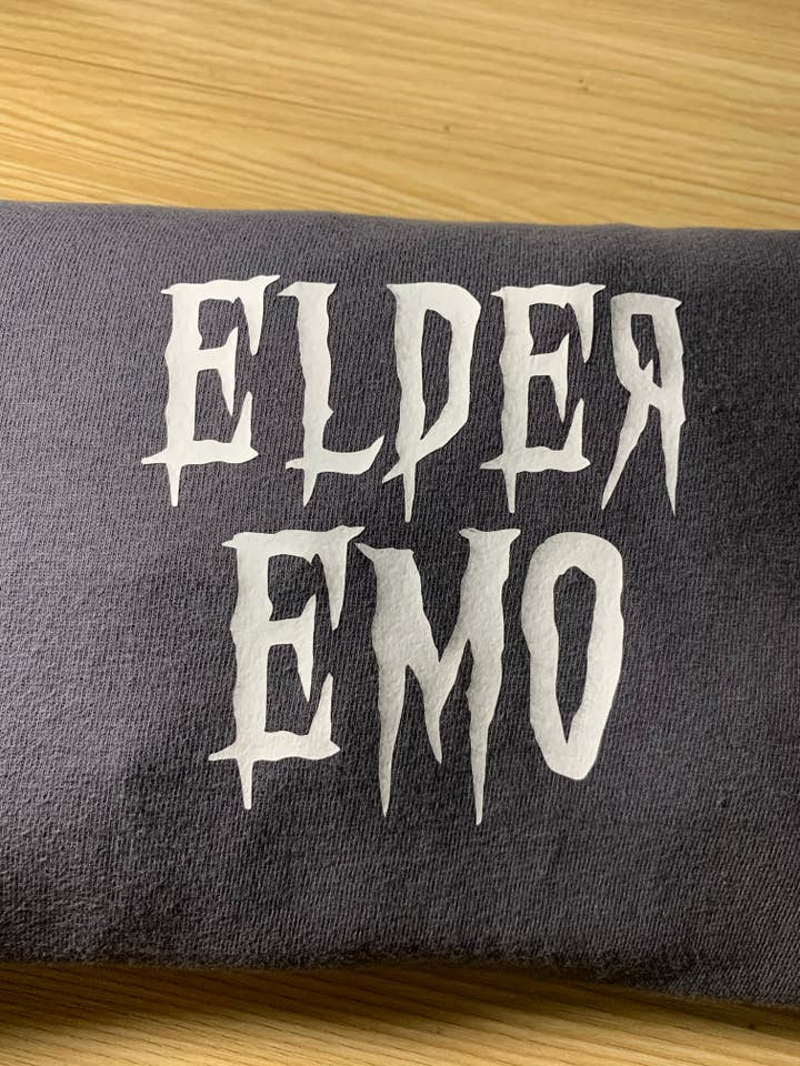 Christina iDesigns - Wholesale Screen Printed T-Shirt - Women's - Elder emo tee2