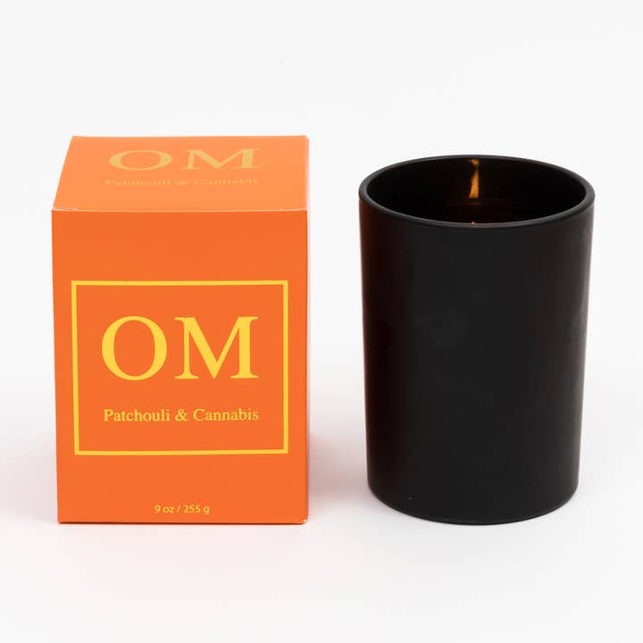 Coco & Maya - Wholesale Jar/Filled Candle - OM Patchouli & Cannabis Candle
