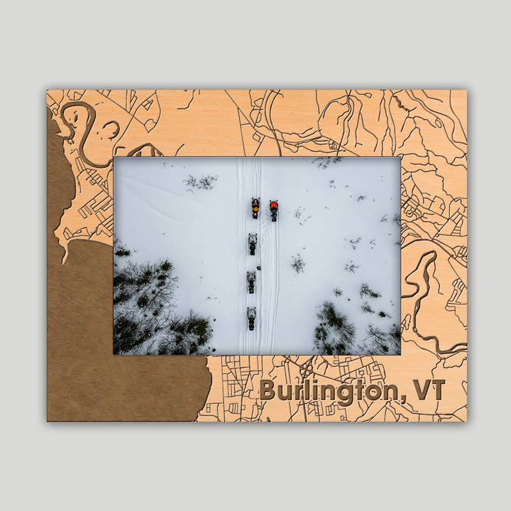 Burlington (VT) Photo Frame for wholesale by Journey Frames