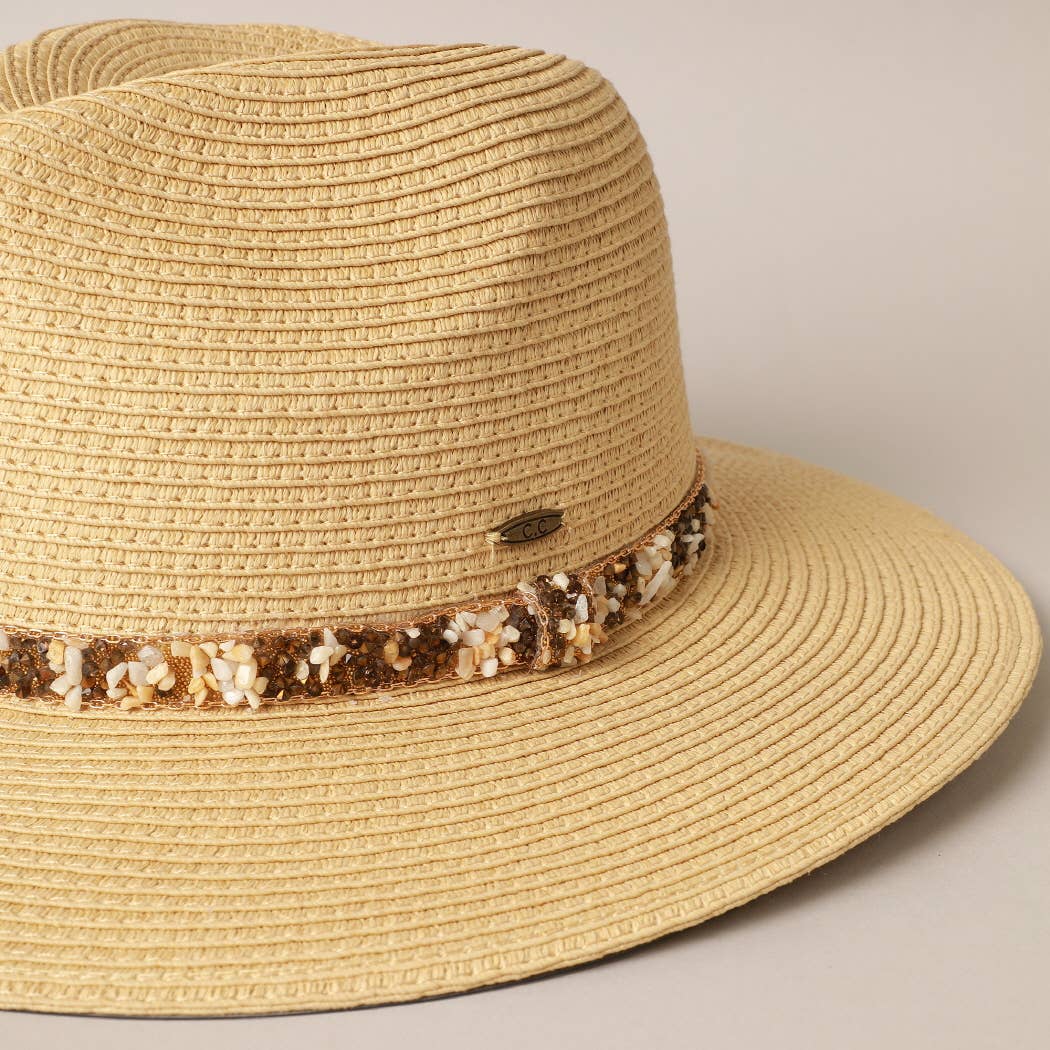 Fashion City - Wholesale Straw Hat - Women's - Paper Straw Panama Sun Hat10