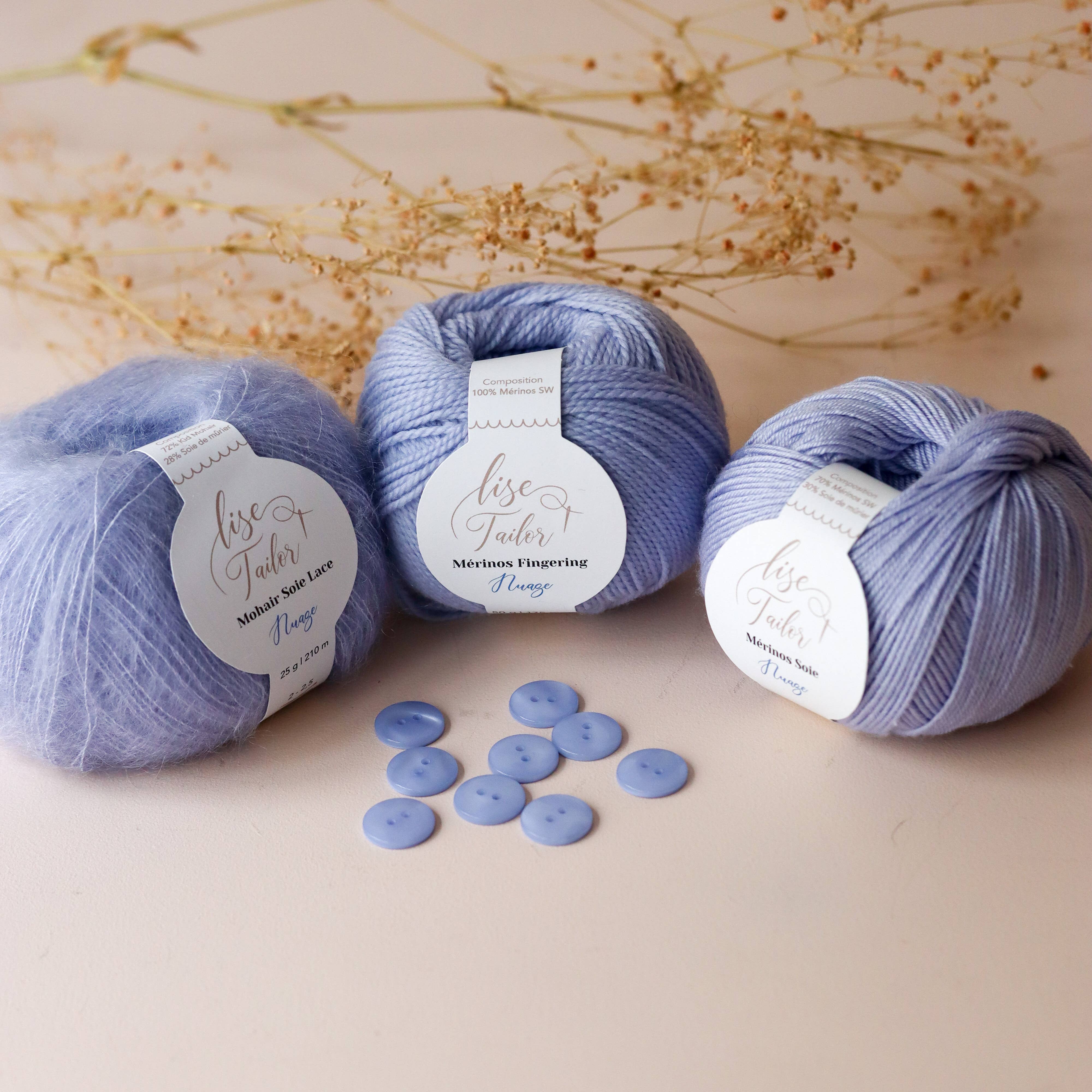 Lise Tailor - Vente Bouton à coudre/bouton-pression - Boutons Sparkle22