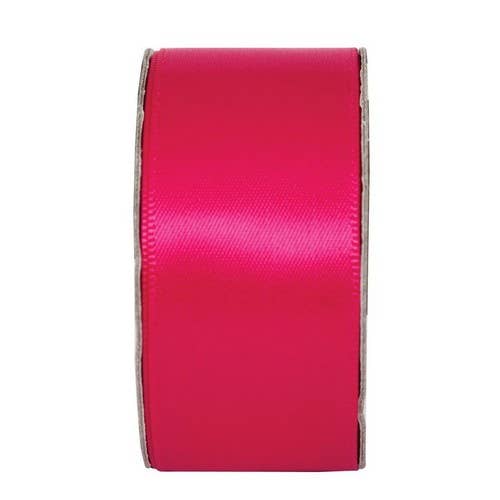 West Design Products - Wholesale Ribbon - Gift Wrapping - Anita's Ribbon, Wide Satin, Fuchsia, 3m0