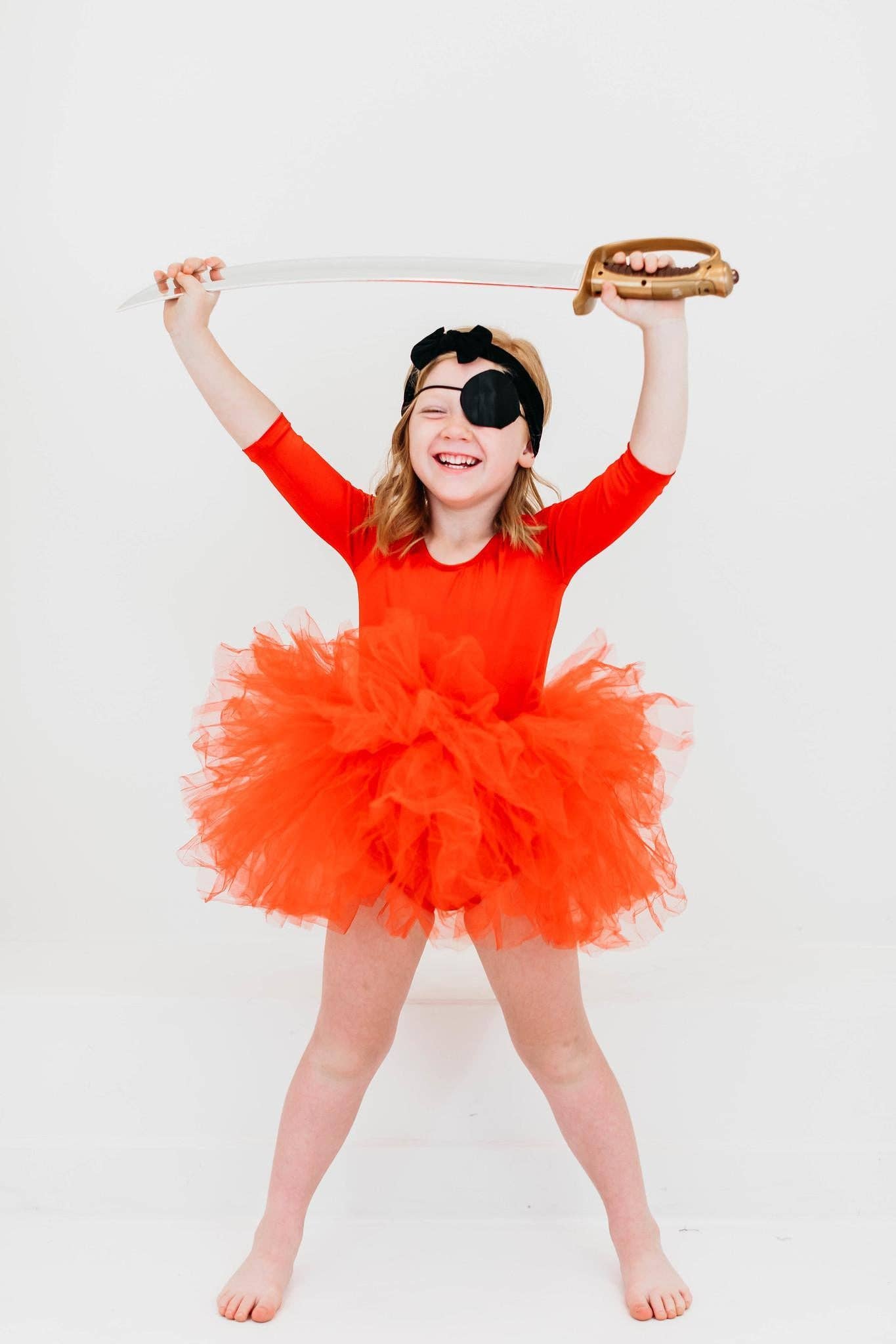 Mila & Rose - Wholesale Leotard - Kids - Red 3/4 Tutu Leotard2