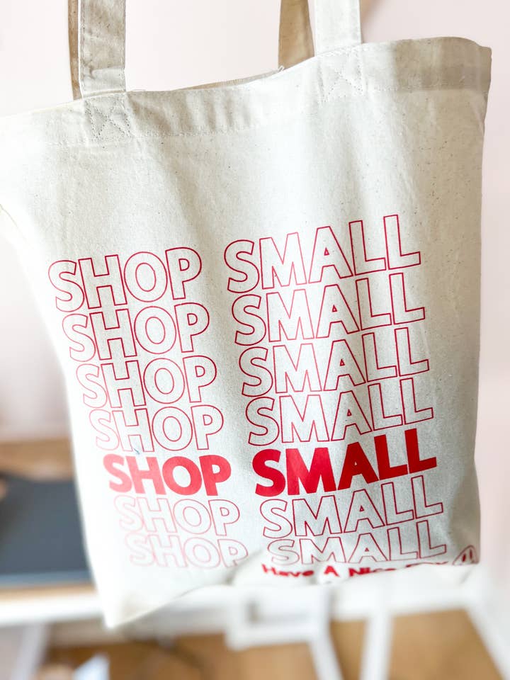 Shop Small | sacola de inspiração vintage por atacado de Put a Pompom on It