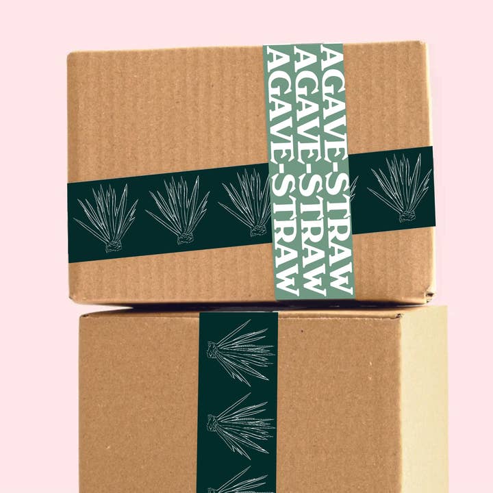 Agave Straw Sample Box for wholesale by Casa Plantar