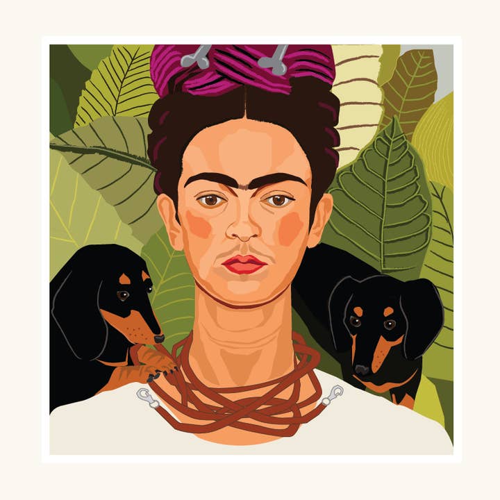 Frida’s Collar Print for wholesale by London Pooch