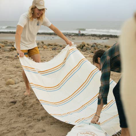 Sundream - Wholesale Throw Blanket - Sunday - SUSTAINABLE RECYCLED THROW BLANKET