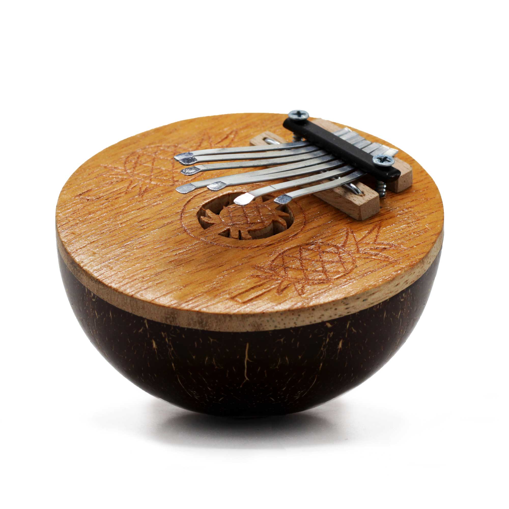 Ancient Wisdom - Wholesale Musical Instrument - Kalimba Mini Coconut1