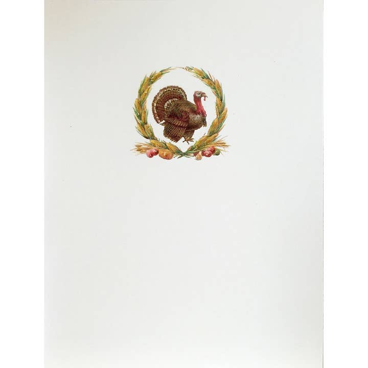 Turkey Thanksgiving Card for wholesale by Lumia Designs