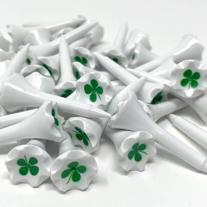 NorthPointe Golf - Wholesale Sports & Outdoor - Four Leaf Clover Cup Imprinted Golf Tees2