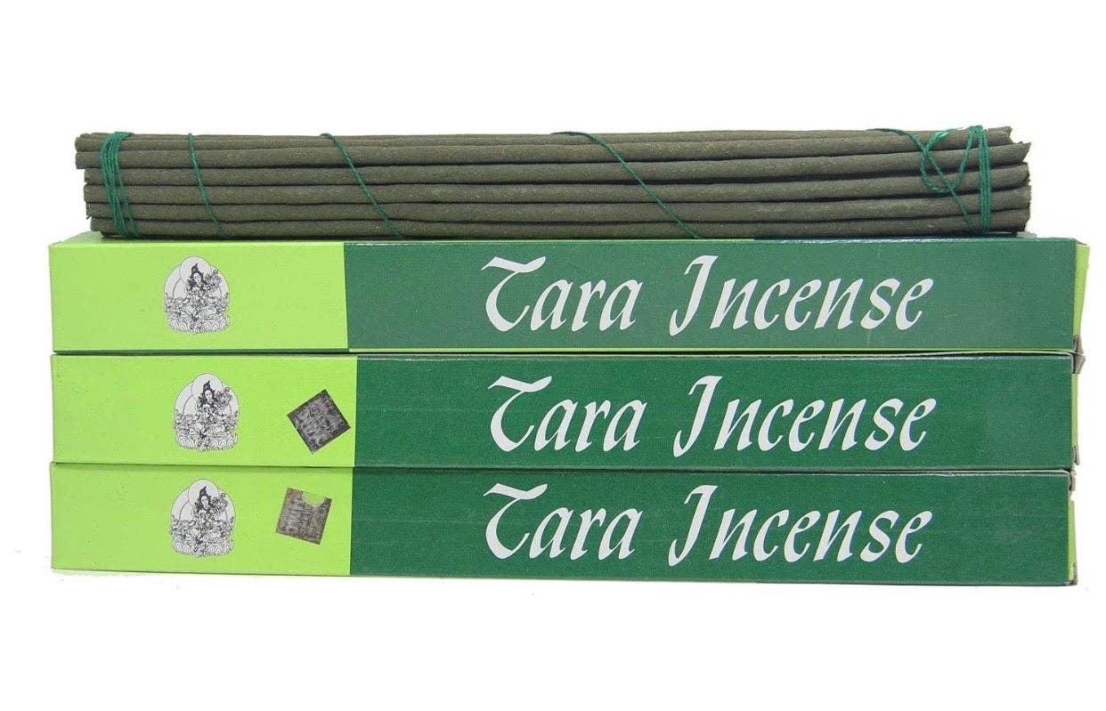 Lungta Imports - Wholesale Incense - 3 Box Tibetan Green Tara Incense Sticks0