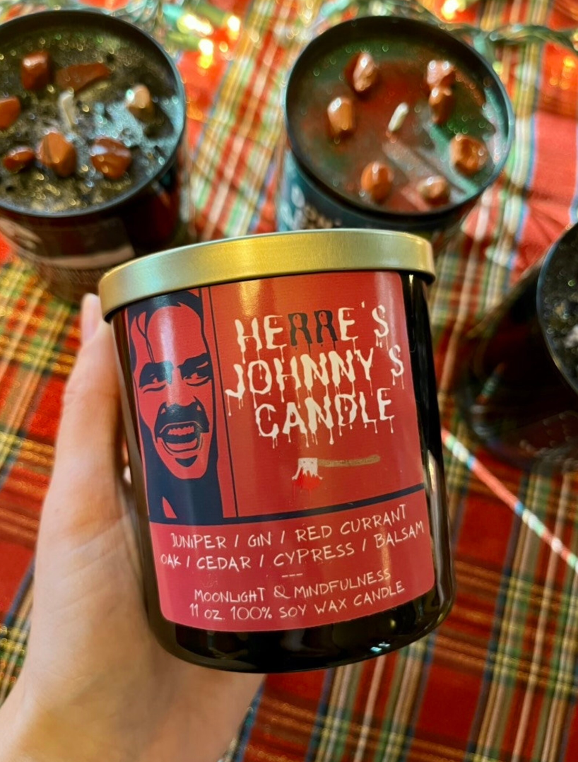 Moonlight & Mindfulness - Wholesale Jar/Filled Candle - Spooky Holiday Scents, Grinch, Nightmare Christmas, Krampus8