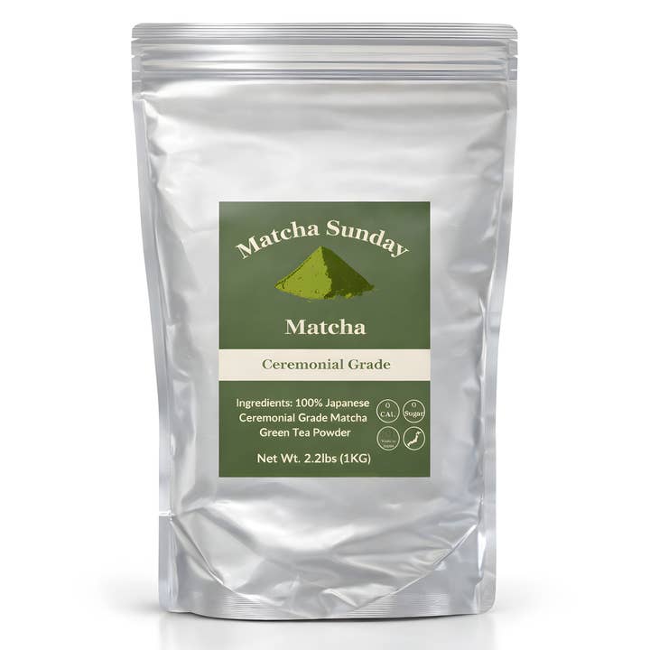 Ceremonial Grade Matcha Powder 1 KG - Wholesale for wholesale by Matcha Sunday