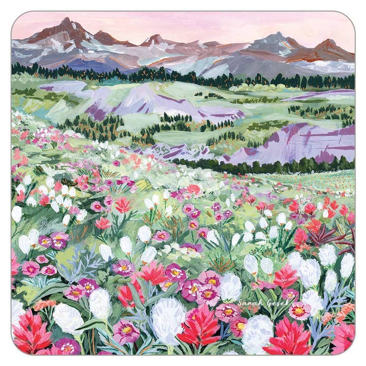 Bloemen & Bergbaan met Folie voor wholesale door On The Bright Side