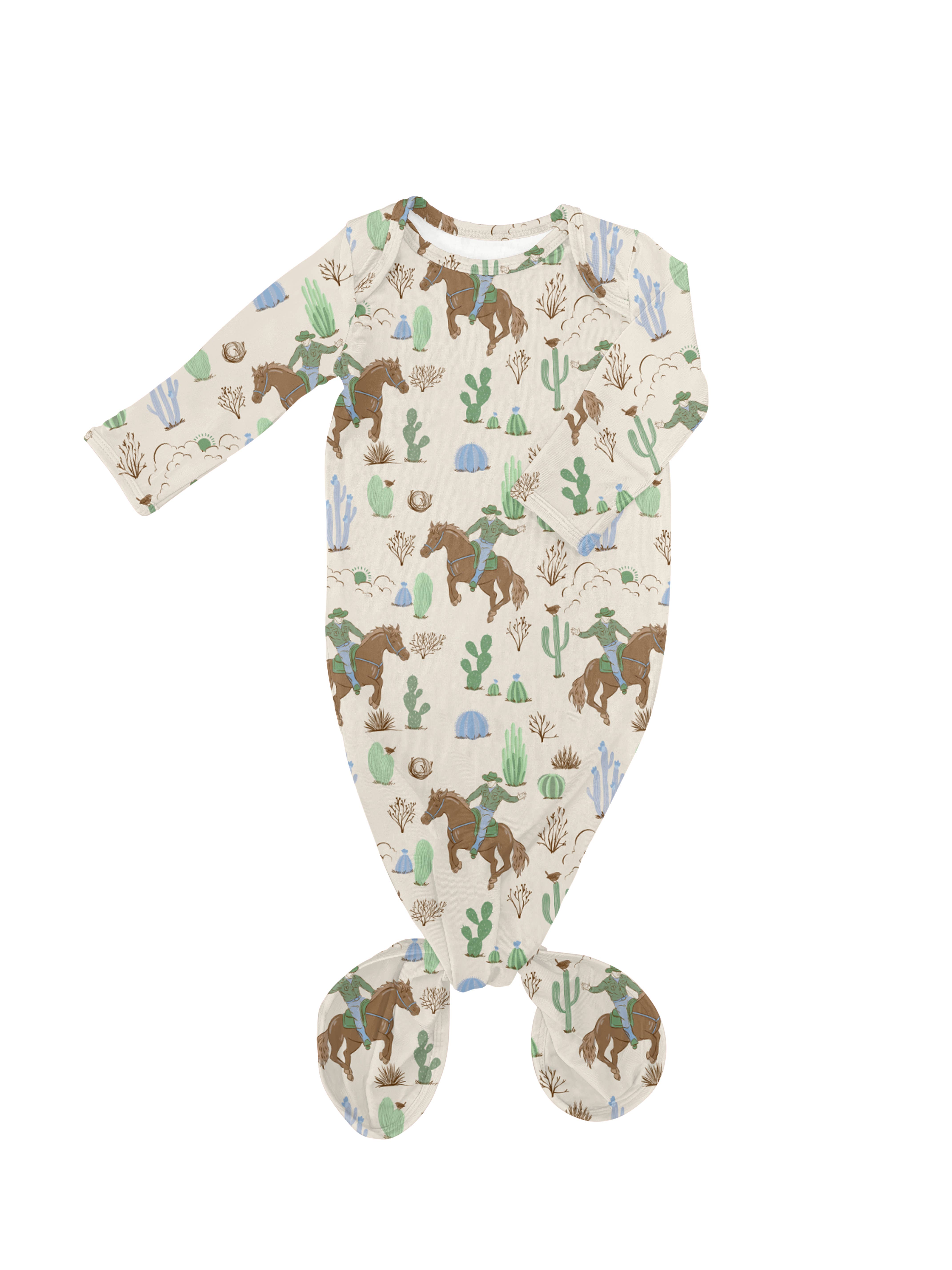 Saddle Up, Cowboy Knotted Gown for wholesale by Goosies