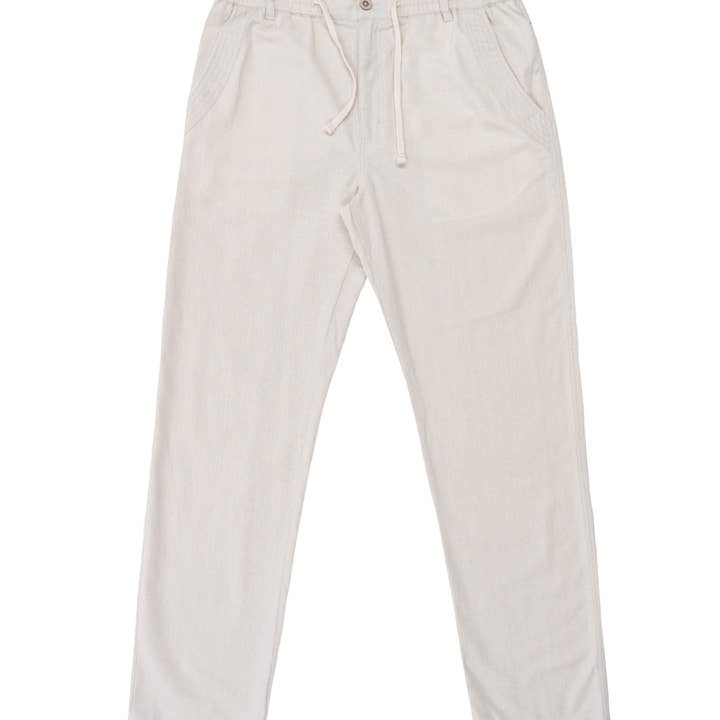 Men's Linen Cotton Pant for wholesale by Burnside