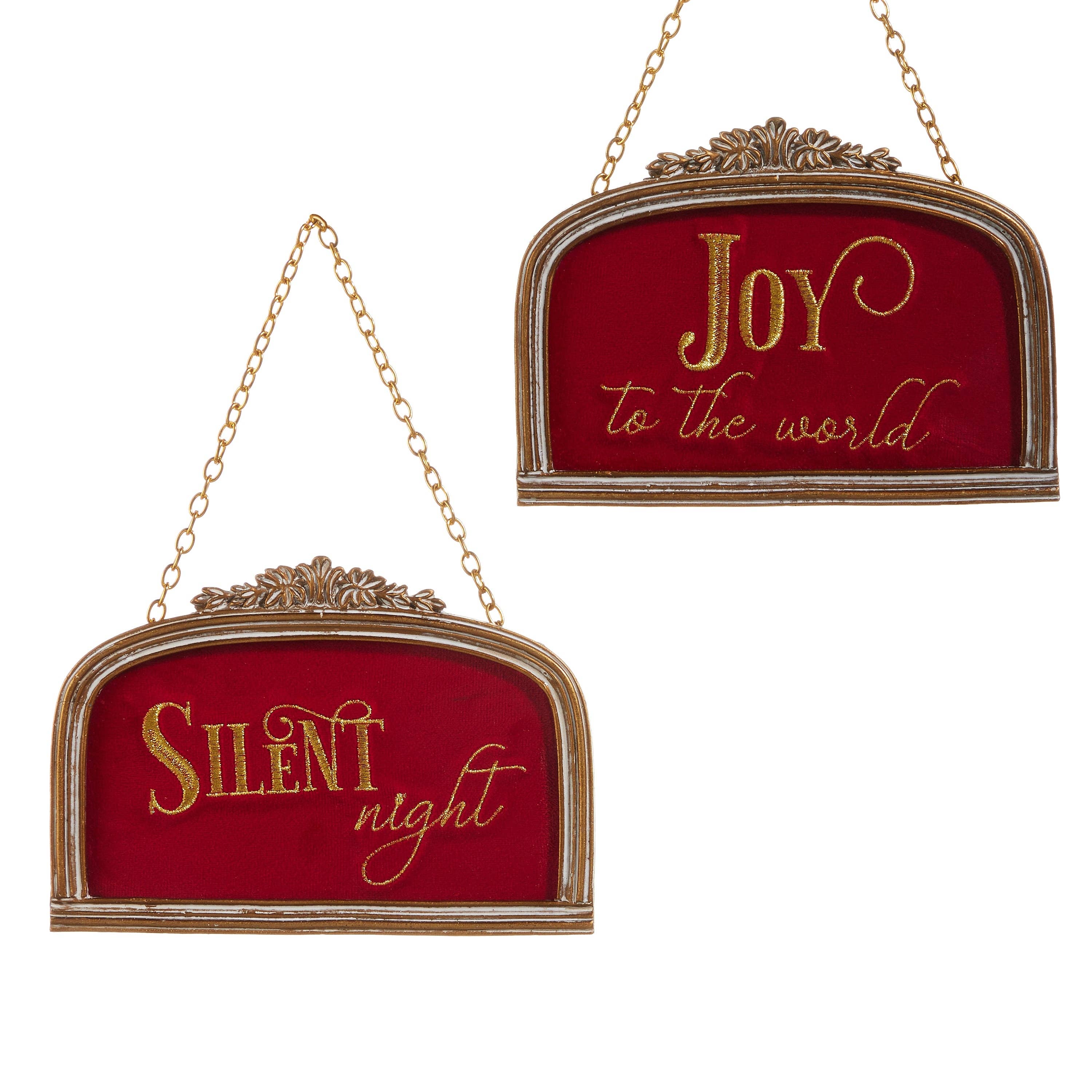 Dunn Deals - Wholesale Ornament - Christmas Carousel Collection - 7" Velvet Arch Ornament0