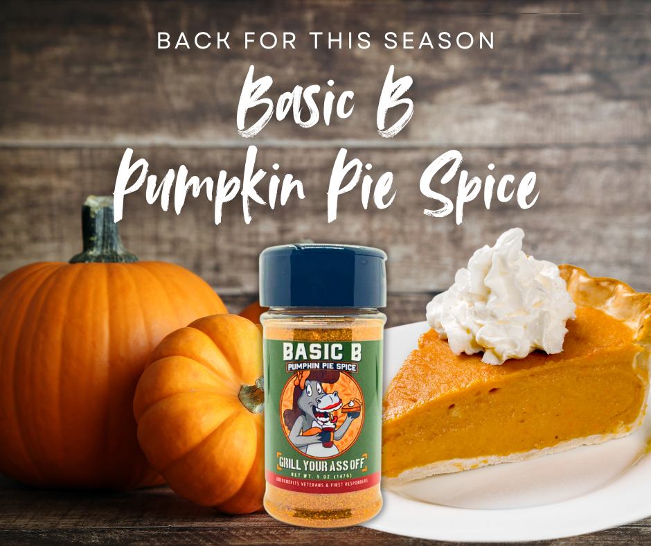 Grill Your Ass Off - Spices, Rubs, Seasonings, Sauces, Jerky – wholesale Torkad kryddblandning – Bas B Pumpapajkrydda - Helt Naturlig Pumpakrydda8
