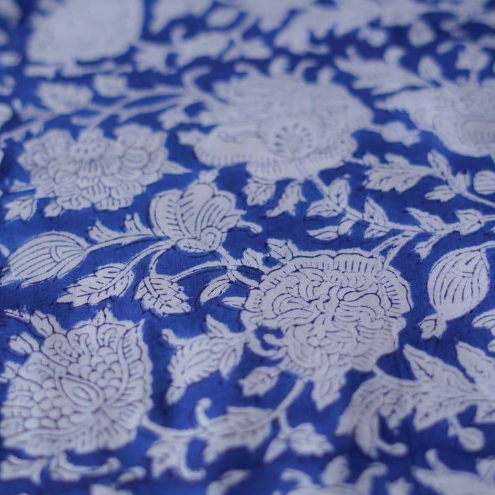 Annahmol - Wholesale Quilt - Kids & Baby - Wood Block Print Reversible Cotton Baby Blanket10