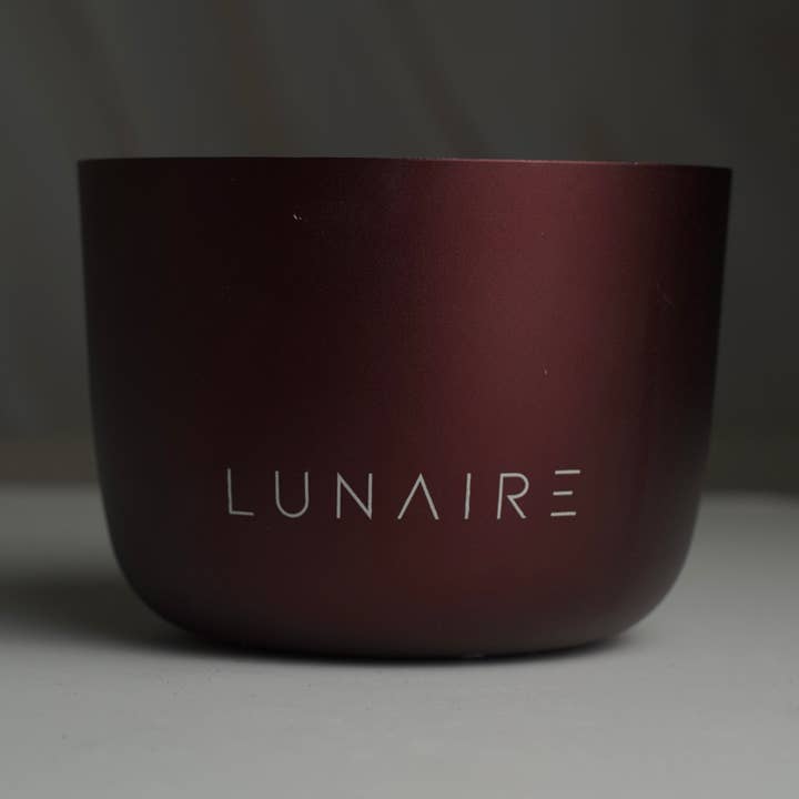 Lunaire - Wholesale Jar/Filled Candle - Forever Jar Burgundy | Aluminium Forever Candle
