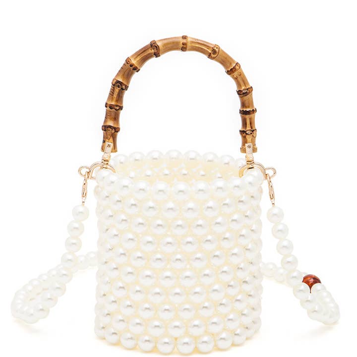 Bamboo Top Handle Beaded Bucket Clutch Bag and other Purchase Wholesale bamboo handle. Free Returns & Net 60 Terms on Faire trending on Faire.