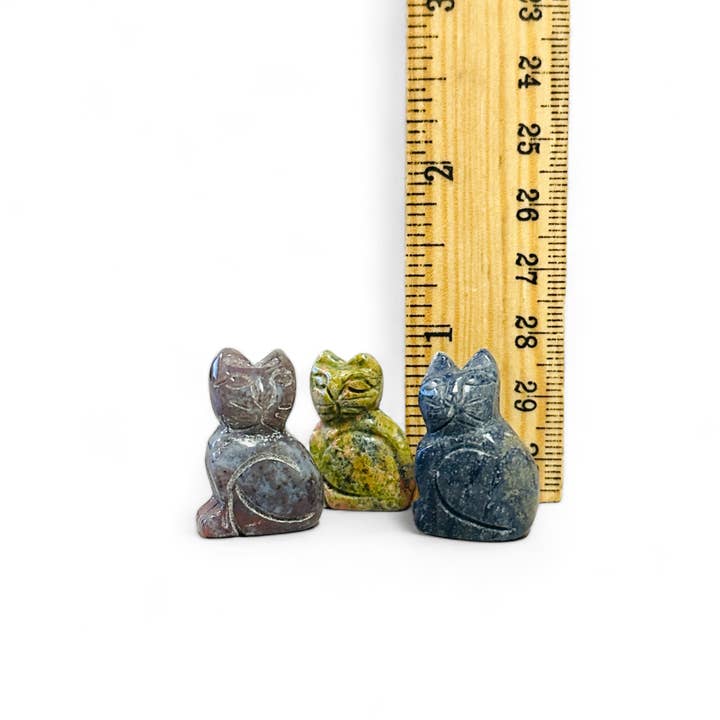 Rock Paradise - Wholesale Spiritual Stone/Crystal - Gemstone Cat - Top Drilled - Carved Crystal5