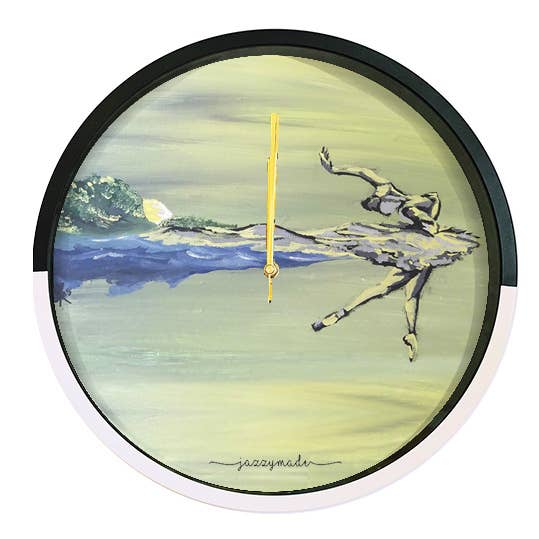 Horloge murale collée au sol pour la vente par Jazzymade