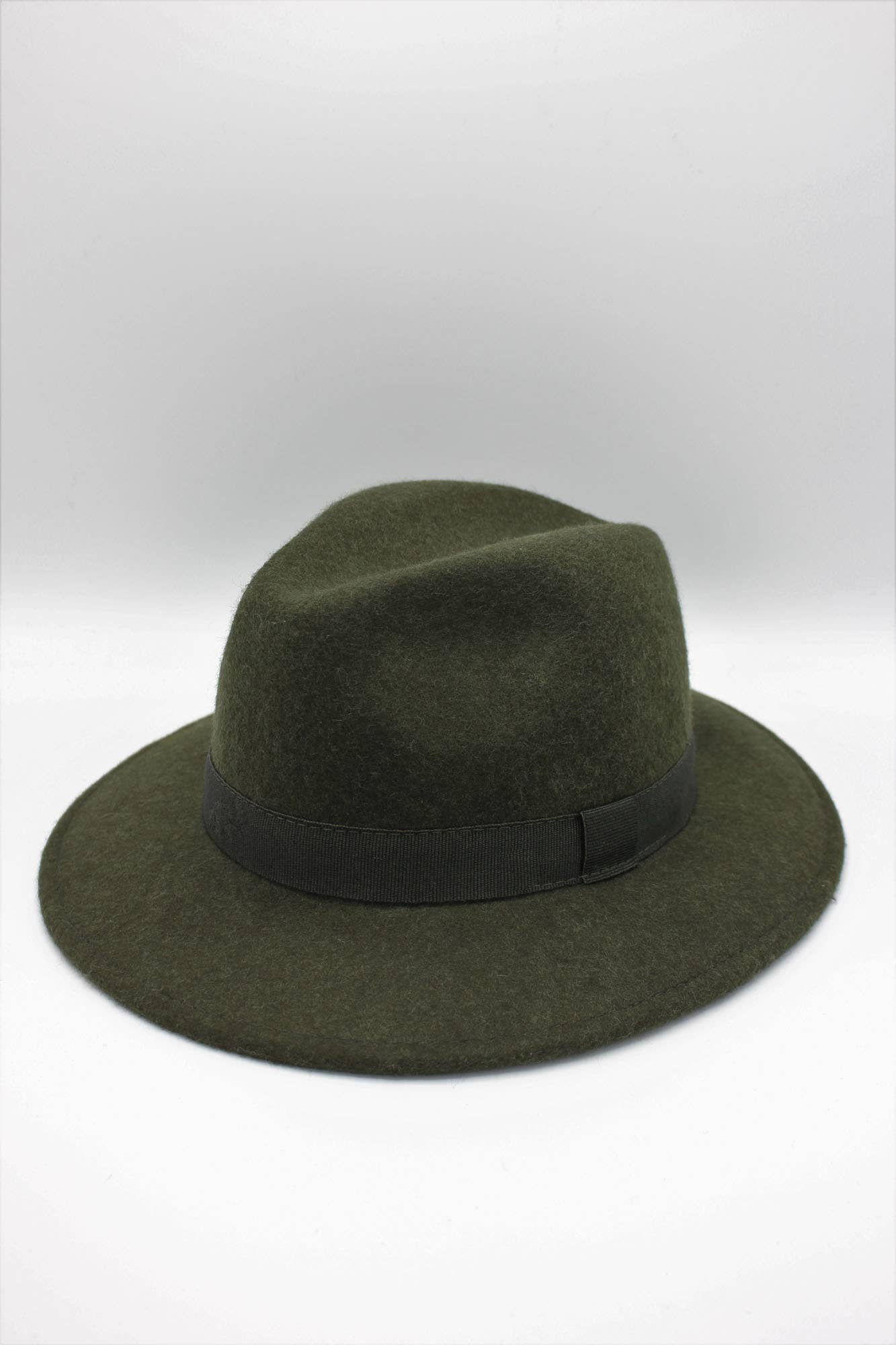 Hologramme Paris - Wholesale Fedora - Unisex - Heather Classic Wool Fedora Hat with Ribbon5