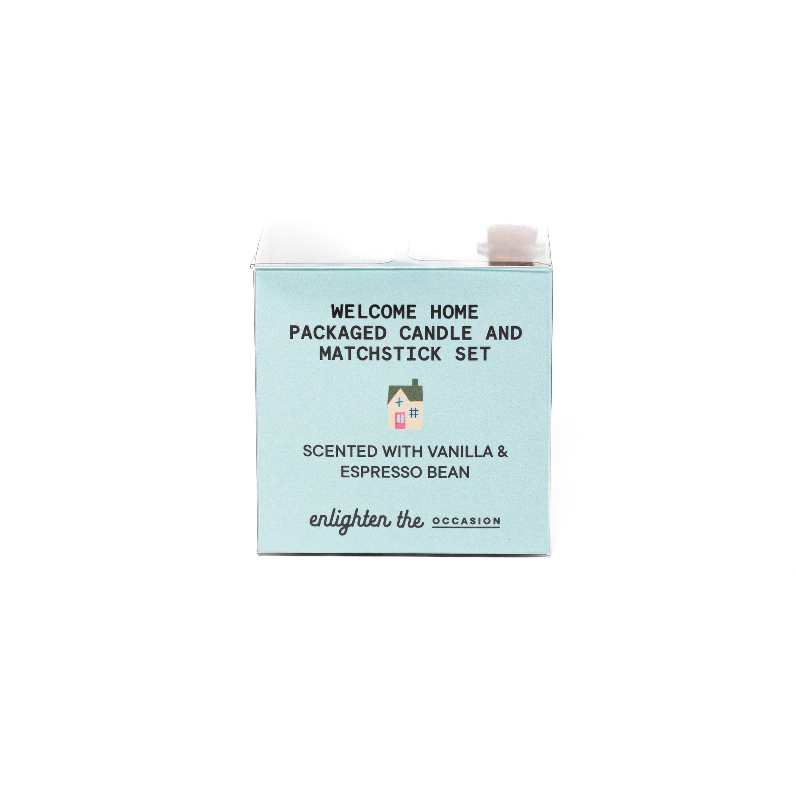 Enlighten the Occasion - Vendita all'ingrosso Candela in vasetto - Set di candele profumate e fiammiferi Welcome Home5