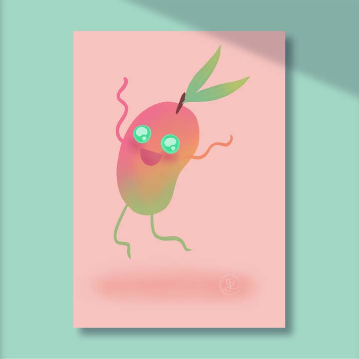 Magic Mango Gicleé Archival Cotton Fiber Print for wholesale by What is Sam Doing