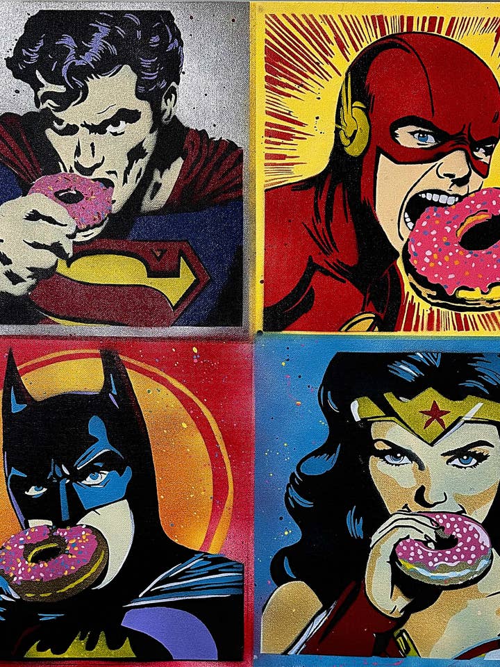 Home Decor, Wall Art, Gifts for Him - "League of Dunkin" for wholesale by Art For Dudes