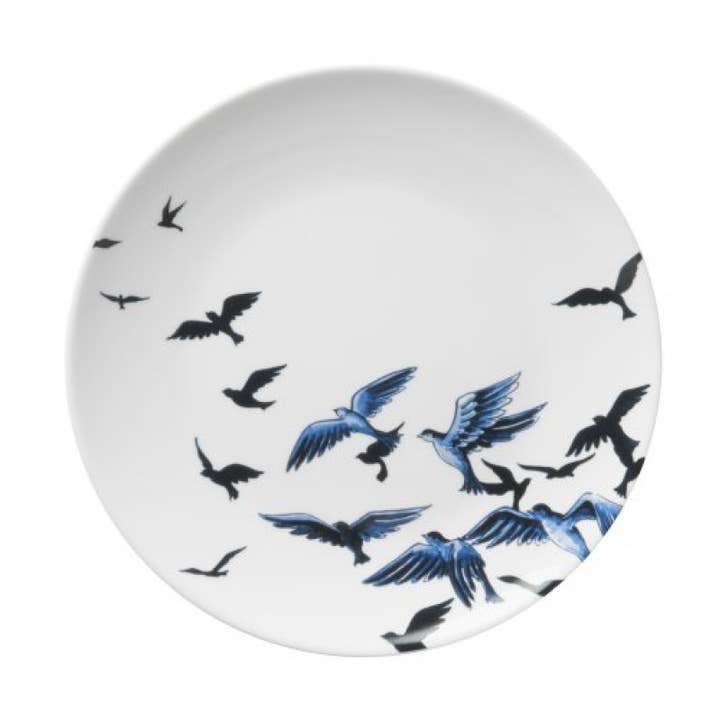 Tallrik med fågelmotiv för wholesale av Heinen Delfts Blauw