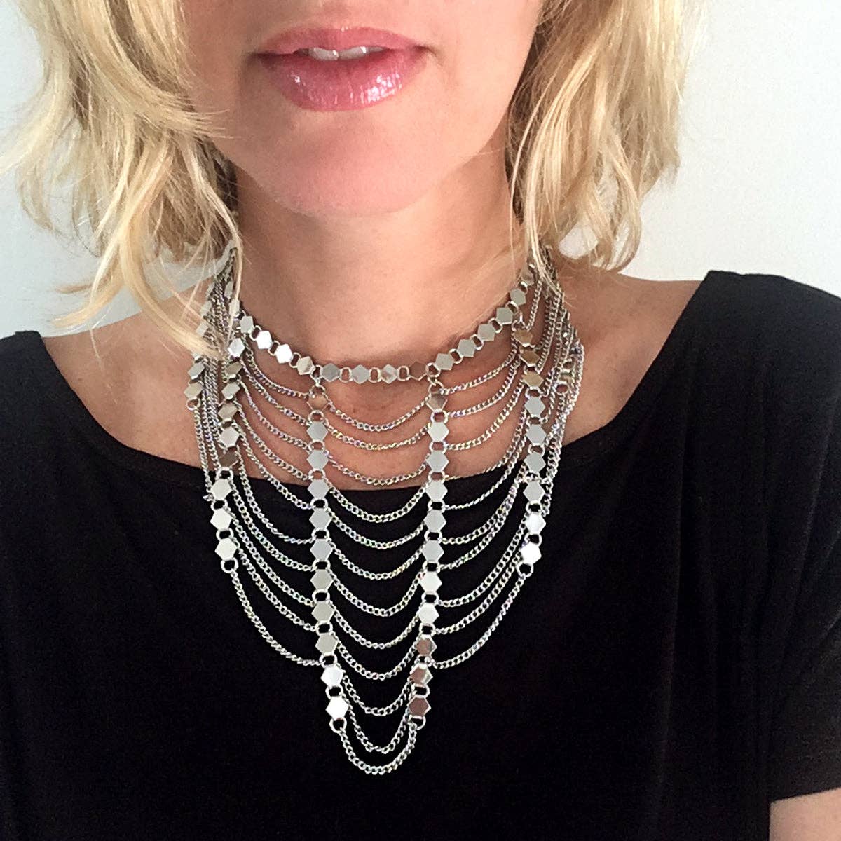 Jessica Elliot Jewelry - Vente Colliers plastrons - Le collier « Sansa »1