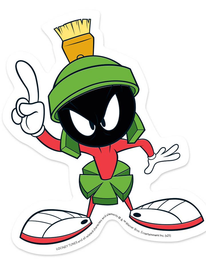 Adesivo em vinil Marvin the Martian por atacado de Paper House Productions