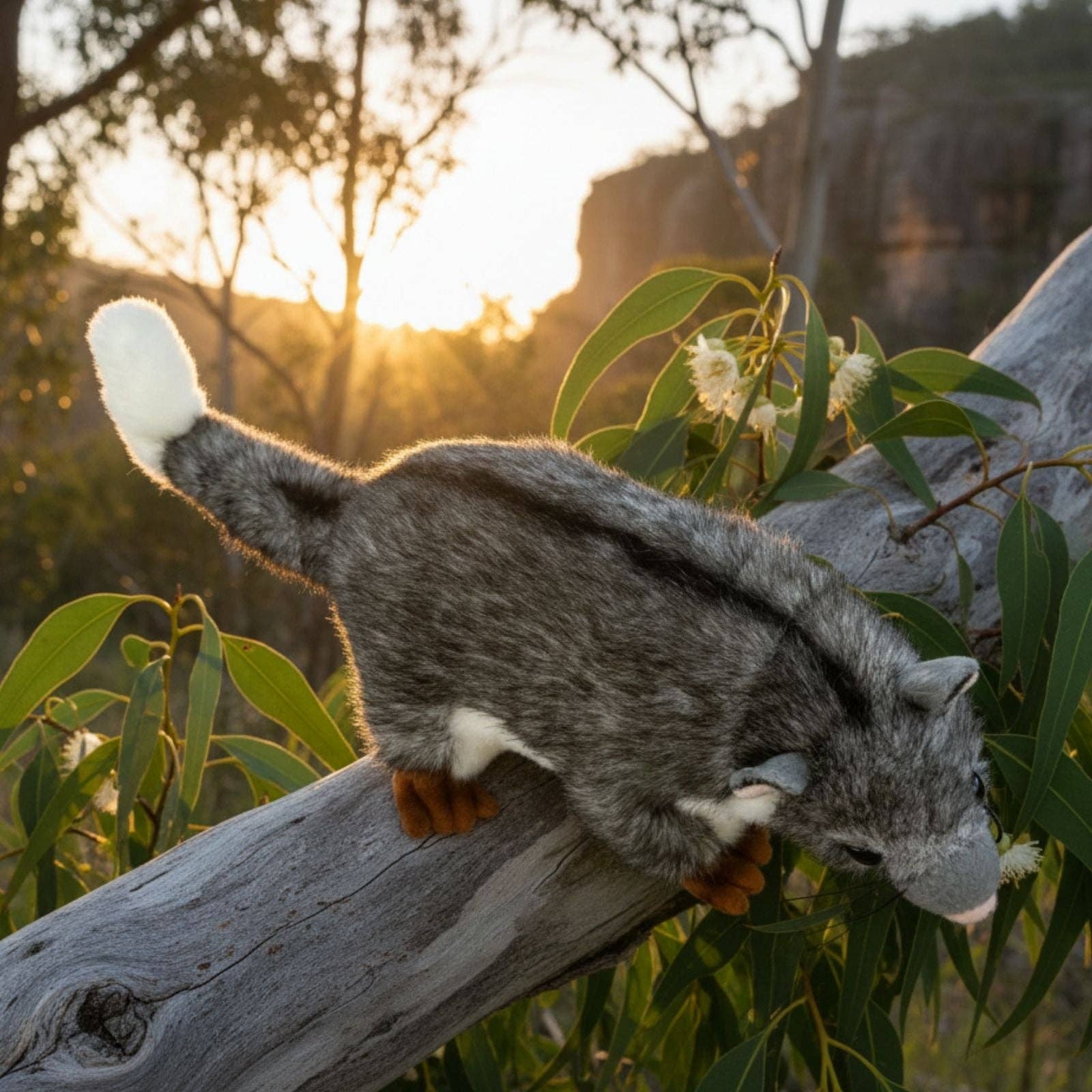 Bocchetta Plush Toys - Vendita all'ingrosso Peluche - Bambini e neonati - Cody - Possum dalla coda ad anello - 23 cm1