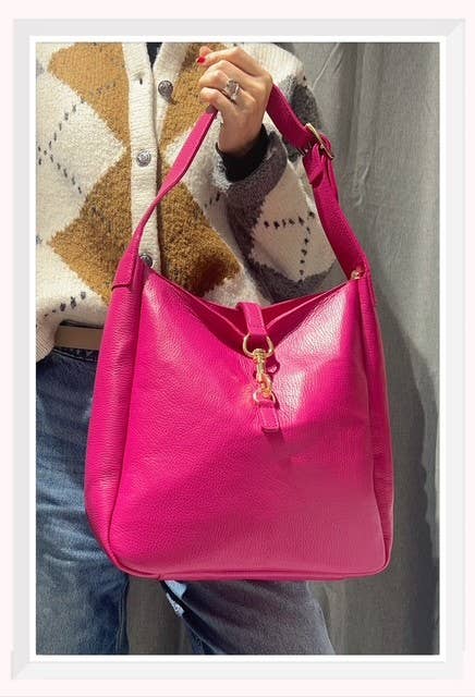 Z et Z - Wholesale Shoulder Bag - Women's - Grained leather shoulder bag16