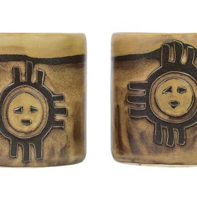 Mara Stoneware Zia Sun Mug for wholesale by Galleyware