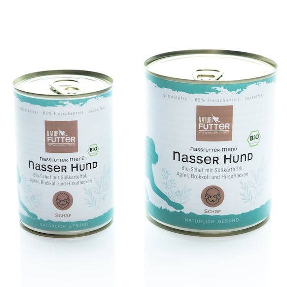 Naturfutter - Wholesale Pet Food - Dog - wet dog organic sheep - natural food wet food1