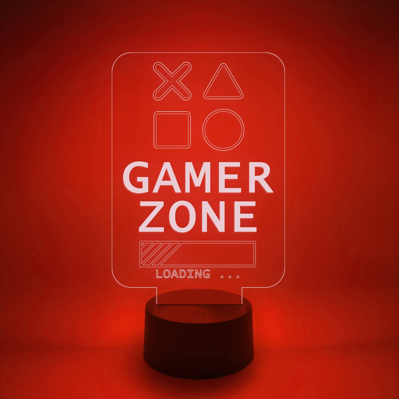 The 308 Collective - Vente Lampes d'appoint/de bureau - Lampe d'appoint LED pour jeux vidéo | Gamer Zone | Console Play10