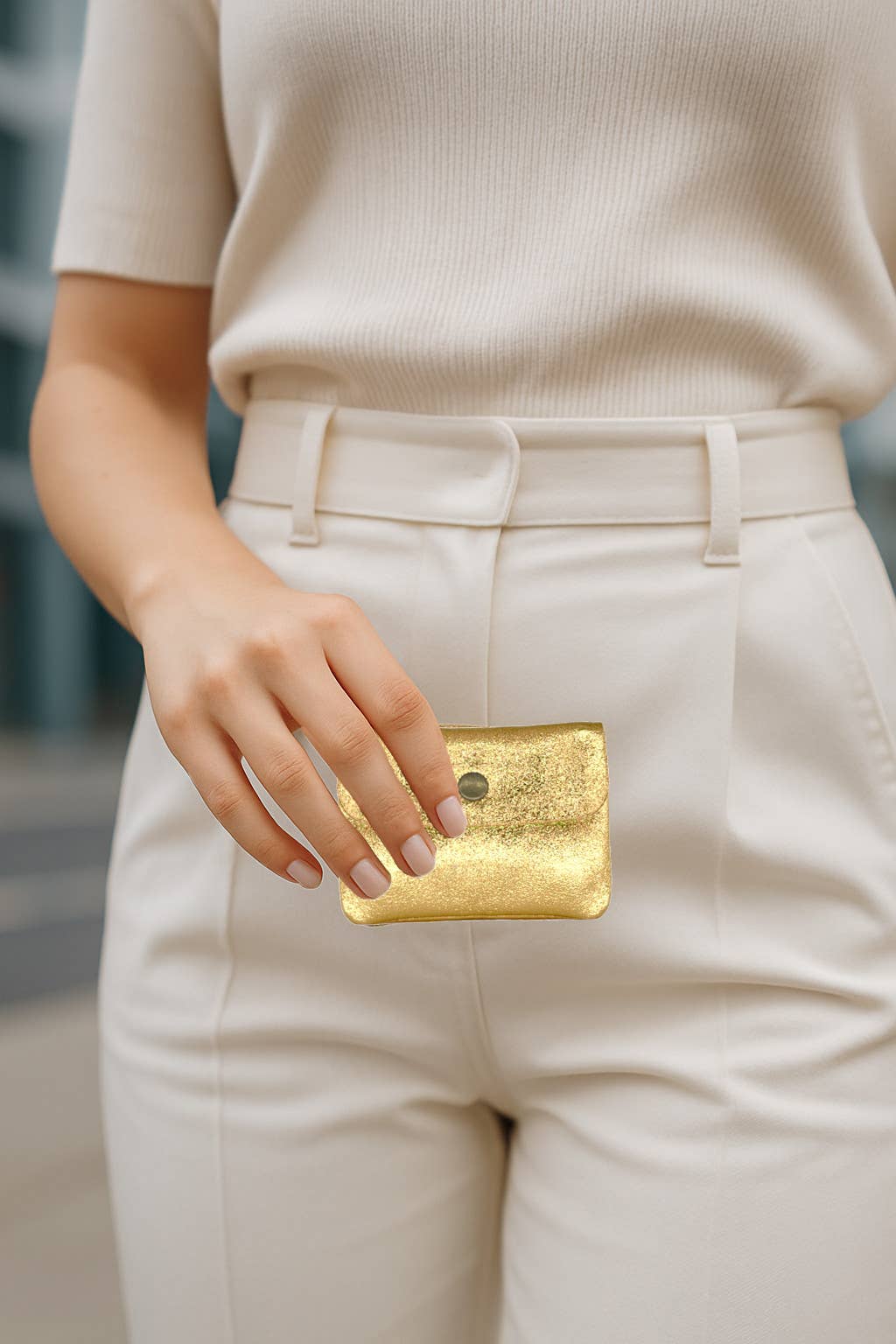 ITALIAN'S LEATHER - Vendita all'ingrosso Portamonete - Donna - Portafoglio Katia in pelle scamosciata 25020336