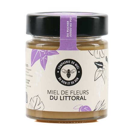 Gourmet Honey - Coastal Flower - 170G for wholesale by Compagnie du Miel