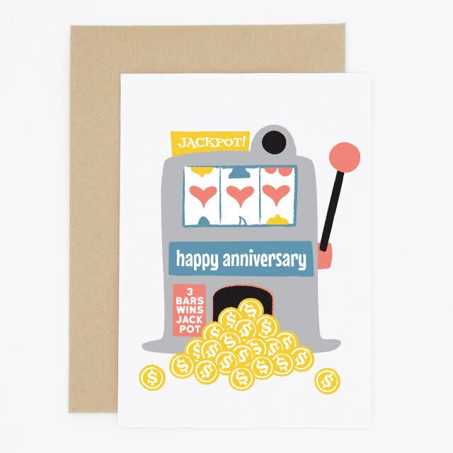 Jackpot Jubileumkaart voor wholesale door Madame Annie et Fils