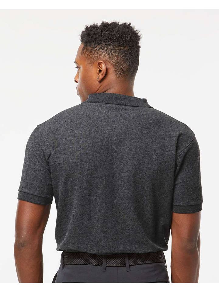 Total Apparel - Wholesale Polo - Men's - Tultex Men's 50/50 Sport Pique Polo | 50/50 Deco Ready | 40014