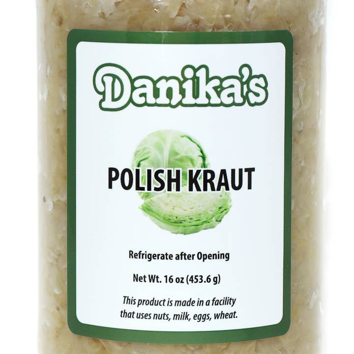 Danika's - Wholesale Pickled Vegetables - Danika's Polish Kraut